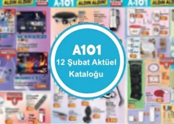A101 12 Şubat Aktüel Kataloğu